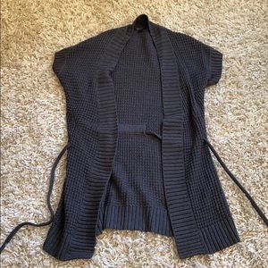 Slee less cardigan with belt